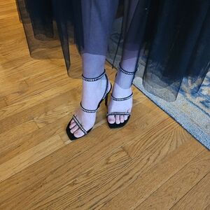 Stuart Weitzman Gemcut 100 Strappy Sandals